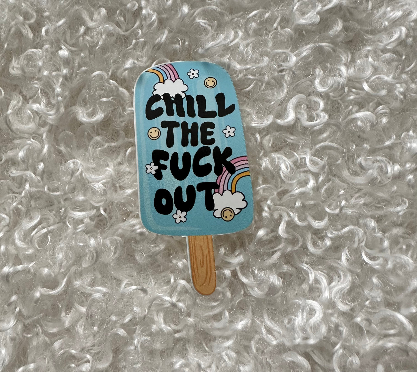 Chill the Eff Out Sticker